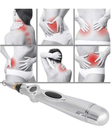 Agate Electronic Acupuncture Pen | Body Massage Device for Pain Relief | Meridian Energy Pen with 2 Massage Heads - Buy Online on GoSupps.com
