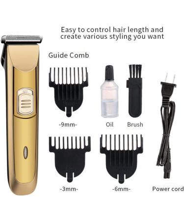 Professional Cordless Hair Clippers for Men Trimmer Set with Zero-Gapped Blades T-Outliner & Precision Haircutting Kit - Buy Online on GoSupps.com