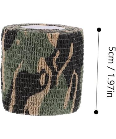 Sosoport 4 Rolls Outdoor Camouflage Wrapping Paper - Non-Woven Fabric Elastic | International Shipping Available - Buy Online on GoSupps.com