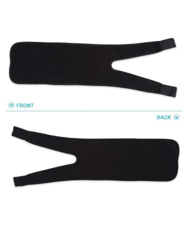 Medical Grade Thigh Hamstring Support Compression Brace Wrap Adjustable Neoprene Sports Leg Sleeve for Pulled Hamstring Strain Injury Rehab for Gym Running Fitness Football Badminton Basketball 1 Pcs Thigh Support - Buy Online on GoSupps.com