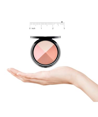 EVE PEARL Ultimate Face Compact Palette - Light to Medium | Blush, Highlighter, Contour & Eyeshadow Set - Buy Online on GoSupps.com