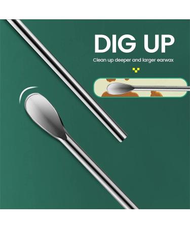2023 Professional Ear Cleaning Master - Stainless Steel Spiral Earwax Removal Kit (Black) - Buy Online on GoSupps.com