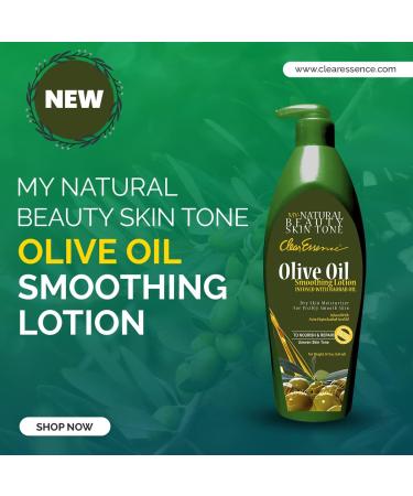 Clear Essence MNB Skin Tone Olive Oil Smoothing Lotion 21oz - Buy Online on GoSupps.com