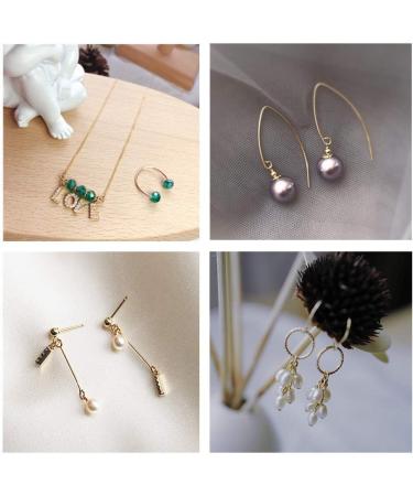 100pcs 18K Gold Plated Ball Head Pins 22 Gauge for DIY Jewelry Making - 35x0.6mm - Buy Online on GoSupps.com