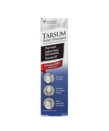 Tarsum Extra Strength Psoriasis Shampoo - Coal Tar Shampoo for Scalp Psoriasis, Seborrheic Dermatitis, and Dandruff - Exfoliating Relief for Itchy Scalp - 4 oz - Buy Online on GoSupps.com