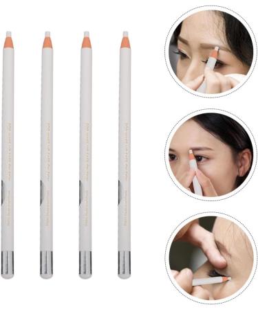 4pi ces Crayon Eyeliner Et R sistant Transpiration Outil De Maquillage Pour Yeux Crayon De Maquillage Pr cis Et Facile Utiliser Couleur Blanche - Buy Online on GoSupps.com