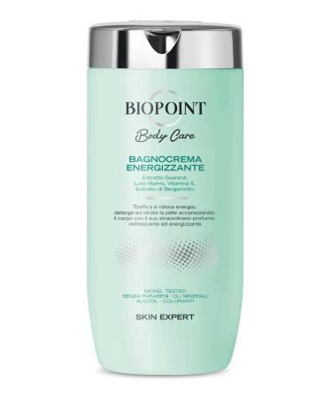 Biopoint - energetic cream invigorating and moisturizing shower donates freshness and sound for a soft moisturizing skin 400 ml