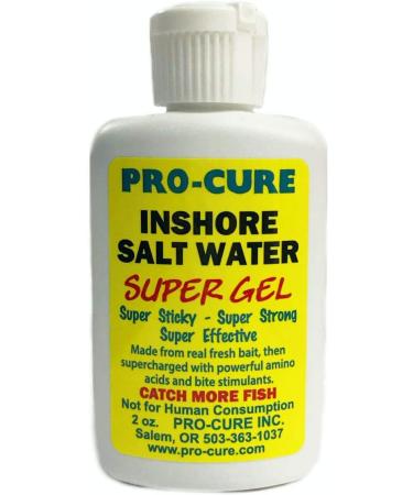 Pro-Cure Inshore Salt Water Super Gel - 2oz - Buy Online on GoSupps.com