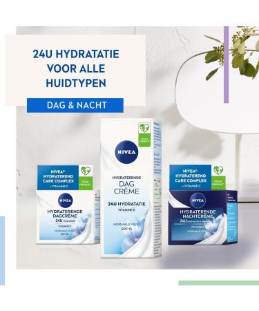 Beiersdorf NIVEA Essentials Moisturizing Day Cream Face cream Normal skin SPF 15 With vitamin E magnolia extract and lotus extract Face care 50 ml - Buy Online on GoSupps.com