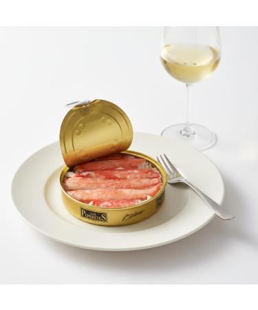 LOS PEPERETES Crabe des neiges 120 g | Fruits de mer gourmets de Galice | Crabe des neiges atlantique | Produit premium - Buy Online on GoSupps.com