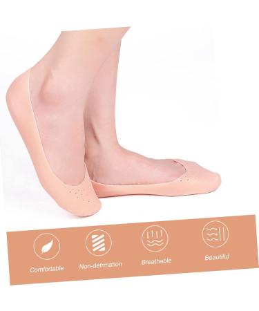FRCOLOR 2pairs Socks Body Cream for Men Loafer Liners Men Cracked Feet Skin Mens Moisturizer Moisturizing Lotion Feet Moisturizer Men Lotion Foot Women's Loafers Spandex White 16.5x8.7cm - Buy Online on GoSupps.com