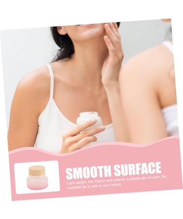 FOMIYES Cream Terrarium Lotion Container Cosmetic Containers with Lids Cosmetic Jar Sample Jars Small Jars with Lids Body Scrub Containers Makeup Container Travel Frosted Glass Plastic 6.3x6.3cm As Shown - Buy Online on GoSupps.com
