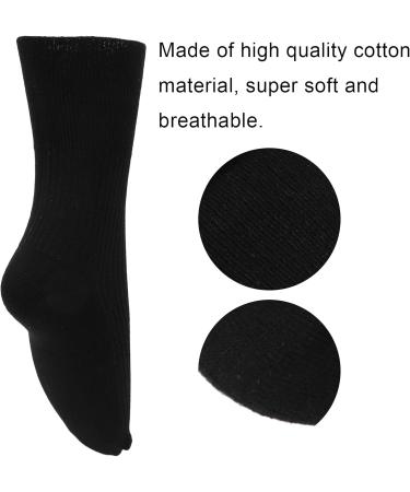 Anggrek Non Binding Care Cotton Socks for Elderly Women - Moisture Wicking Cushion Socks - Buy Online on GoSupps.com