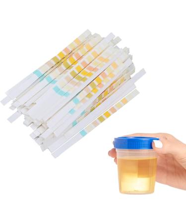 100 Urine Test Strips for UTI & Health Monitoring | 10 Indicators for Ketones pH Glucose Protein & Sugar Detection - Fast International Shipping - Buy Online on GoSupps.com