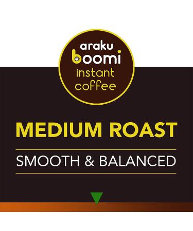 Araku Boomi Premium Instant Coffee 7oz - Medium Roast 100% Arabica Beans from Araku Valley - Naturally Caffeinated - Buy Online on GoSupps.com