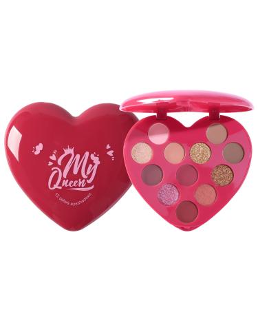 LXZJJM 12-Color Matte Eyeshadow Palette for Artistic Makeup and Parties - Smooth Creamy Formula Easy to Apply and Remove - Neutral Tones 82.5 g/2.91 oz. (02#)