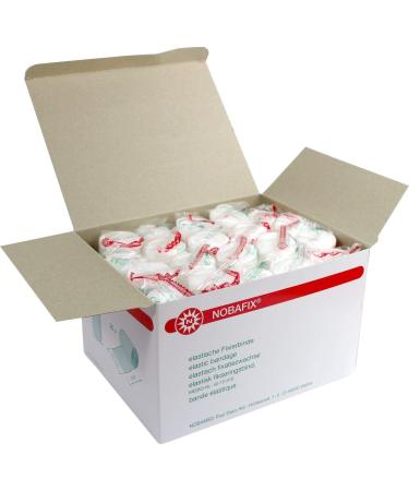NOBA 20 Pieces Gauze Bandages - 8 cm x 4 m Individually Foil Wrapped | International Shipping Available - Buy Online on GoSupps.com