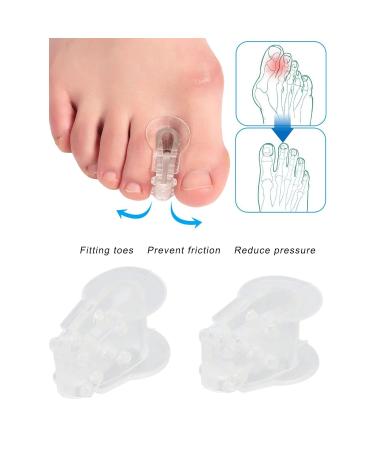 Oumefar Toe Separators - Reduce Friction, Reusable Toe Spacers for Bunions - BeautyMisc - Buy Online on GoSupps.com