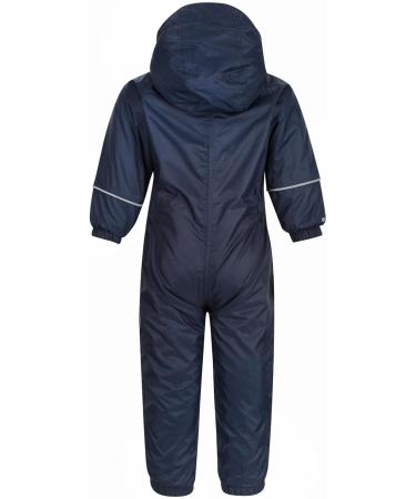 Regatta Kids Splosh III Waterproof Puddle Suit - Navy, 6-12 Months - Buy Online on GoSupps.com