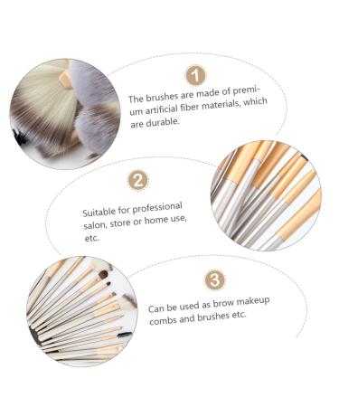 Buy Housoutil 1 Set Makeup Brush Set - Blush Eyebrow Foundation & Travel Brushes | International Shipping - Buy Online on GoSupps.com
