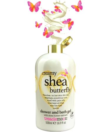 Treacle Moon Shower & Bath Gel (500ml) with Bath Washcloth (Moon Shea) - Buy Online on GoSupps.com