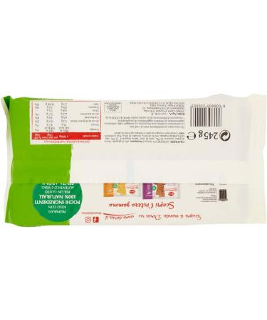 Doria Lot of 6 Semplicissimi Buckwheat and Chia Seeds Crackers Crackers Buckwheat and Chia Seeds 245 g + Italian Gourmet Pulp 400 g - Buy Online on GoSupps.com