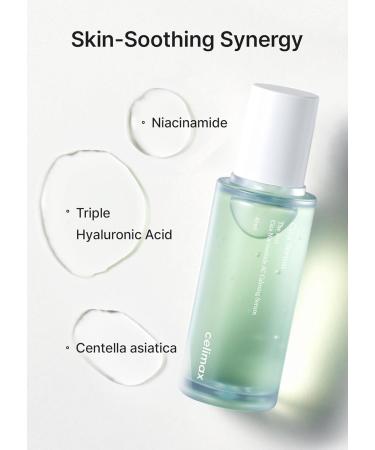 Celimax The Real Cica Niacinamide Serum | 40ml Calming & Moisturizing Serum for Sensitive Skin - Hyaluronic Acid Redness Relief & Soothing Formula - Buy Online on GoSupps.com
