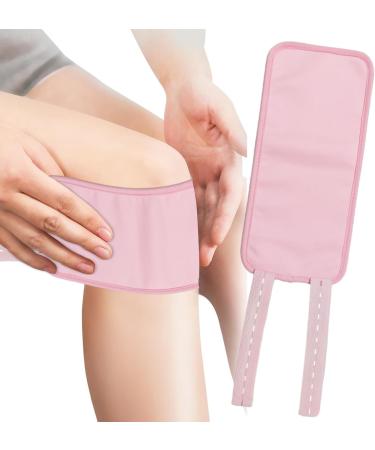 Reusable Castor Oil Packs - Essential Oil Compression for Knee & Leg Relief - Anulely Pink - Buy Online on GoSupps.com