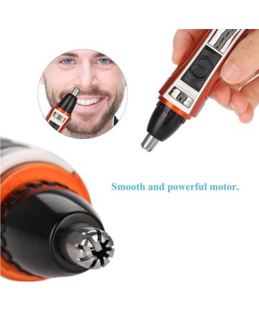 Buy Electric Nose & Ear Hair Trimmer - Men's Facial Hair Removal Epilator Tool for Smooth Skin | International Shipping Available - Buy Online on GoSupps.com