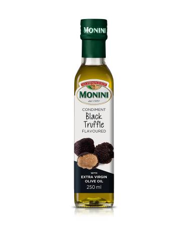 Monini Black Truffle EV Olive Oil Flavored with Black Truffle 250ml (Pack of 6)