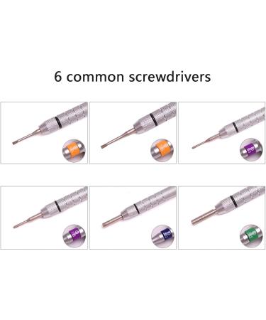 Buy GJLRS 15-Part Optical Glasses Repair Set | Stainless Steel Tools & 6 Screwdrivers | Perfect for Home & Glasses Shops - Buy Online on GoSupps.com