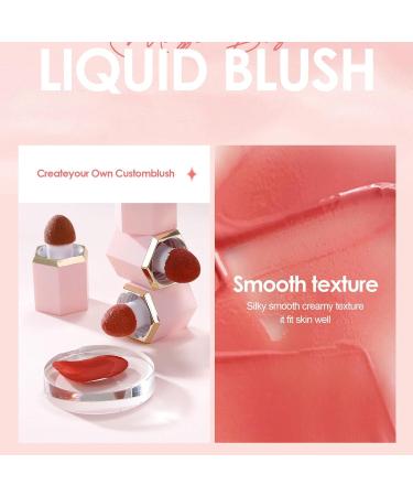  Soft Makeup Dewy Face Blushes for Lightweight Long Way Smudge Proof Natural-Looking Hoghaki Set a - Buy Online on GoSupps.com