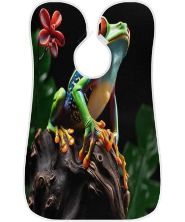 Animal Frog Beard Bib Apron - Beard Hair Catcher for Men | Perfect Father's Day & Anniversary Gift | Beard Bib with Suction Cups - Buy Online on GoSupps.com