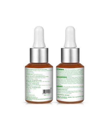 Organic. Harvest Brightening Face Serum for Glowing Skin: Kakadu Plum Acai Berry & Rice Water | Vitamin C Serum for Women & Men | Deeply Nourishes & Protects | For All Skin Types - 30ml - Buy Online on GoSupps.com