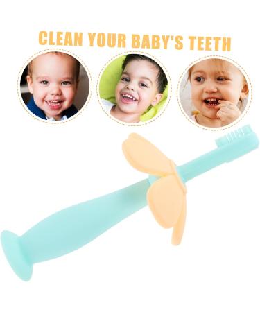 TOVINANNA 3-Piece Children's Toothbrush Set | Baby Training Toothbrush with Soft Bristles & Protection Wall | International Shipping Available - Buy Online on GoSupps.com