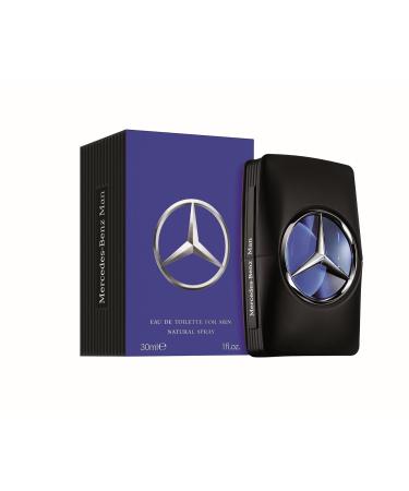 Mercedes-Benz Man - Eau de Toilette for Men - Aromatic Woody Fruity Mens Fragrance with Cedar and Oakmoss Notes - Long Lasting Mens Cologne - 1 oz Citrus 1 Fl Oz (Pack of 1) - Buy Online on GoSupps.com