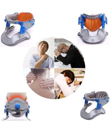 SSDDLZEQ Neck Support Bandage | Ergonomic Adjustable Neck Traction Device for Pain Relief - International Shipping - Buy Online on GoSupps.com