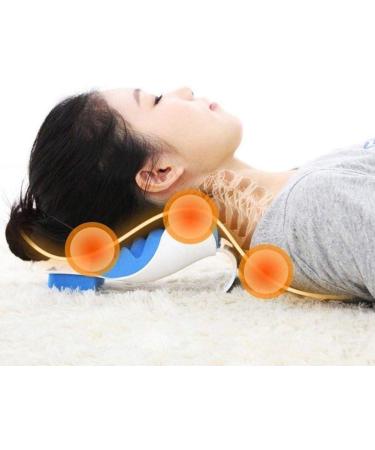 Pain Relief Cushion - Neck Relaxation Traction Device for Cervical Support & Tension Relief - Ideal Travel Pillow - Buy Online on GoSupps.com