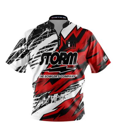 Logo Infusion Dye-Sublimated Bowling Jersey (Sash Collar) - I AM Bowling Fun Design 2009-ST - Storm Men's 4X