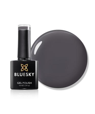 Bluesky Gel Nail Polish 10ml Grey Respect - AW2320 Grey Soak-Off Gel Polish for 21 Day Manicure Professional Salon & Home Use Requires Curing Under UV/LED Lamp