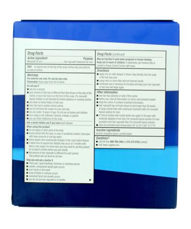 Rogaine Men Extra Strength Unscented 6oz - Hair Regrowth Treatment - Buy Online on GoSupps.com