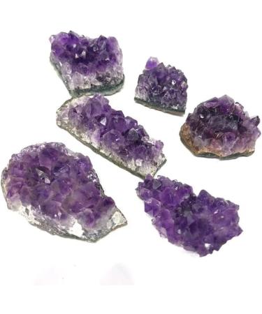 Crystal Rough Specimen Healed 100g Natural Raw Amethyst Quartz Purple Crystal Cluster Stones Specimen Home Crafts Decoration Ornament As a Gift (Color : Amethyst Cluster Size : 40-70g) 40-70g Amethyst Cluster - Buy Online on GoSupps.com