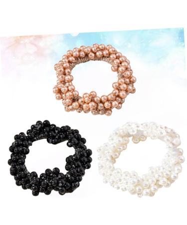 Beaupretty Hair Holder Ring Set headpiece for women beaded elastic hair s for women hair ties for women beaded hair ring head s for womens for womens hair rubber Rubber Hair Rope - Buy Online on GoSupps.com