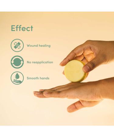 Buy 4PEOPLEWHOCARE Organic Hand Cream - Best Solid Cream for Dry Cracked Hands Aloe Vera & Beeswax 30g Can - Natural Cosmetics - Ships Internationally - Buy Online on GoSupps.com