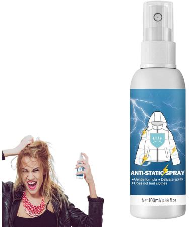 Anti Static Spray - Static Cling Remover Fabric Care Spray Travel Size Anti-Static Spray Static Cling Spray for Clothes 100ML - Buy Online on GoSupps.com