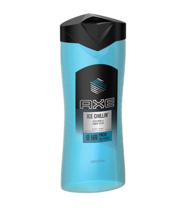Axe Body Wash - Ice Chillin' - Iced Mint & Lemon Scent - 16 FL OZ (473 mL) x 2 Bottles - Buy Online on GoSupps.com