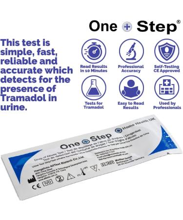 Tramadol Urine Drug Test Kit - 5 Strips | Home Screening Test - Buy Online on GoSupps.com