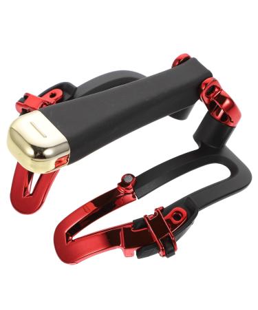 POPETPOP 1pc Eyebrow Tool Model Kit Eyebrow Measure Ruler Eyebrow Shaping Stencils Shaper Adjustable 1 count (Pack of 1) Black