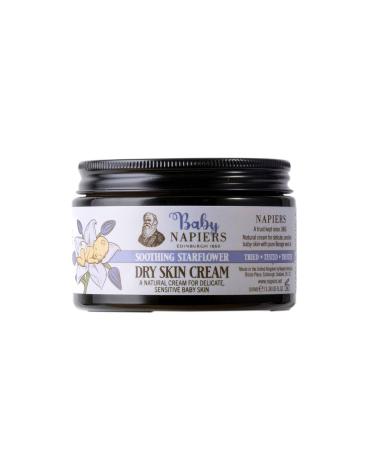 Baby Napiers Starflower Cream for Dry Skin | Extremely Gentle Cream Suitable for Newborns | 100ml