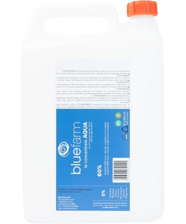 Blue Farm Srl BLUE FARM Spa water concentrated at 60 ml 5000 La Concentrata Aqua with mineral salts from the Dead Sea 60 trace elements 5000ml - Buy Online on GoSupps.com